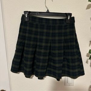 Hollister plaid skirt
